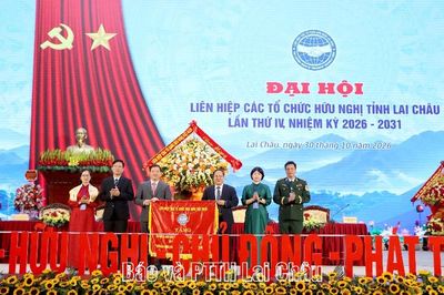 Đại hội Liên hiệp các Tổ chức hữu nghị tỉnh lần thứ IV, nhiệm kỳ 2026 - 2031