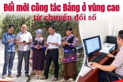 Đổi mới công tác Đảng ở vùng cao từ chuyển đổi số