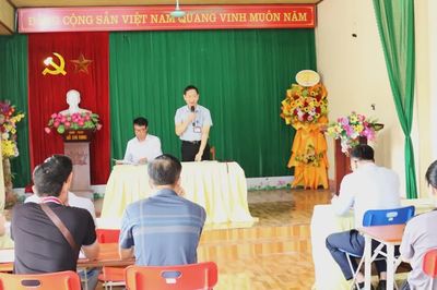 Phường Âu Lâu đối thoại với người dân về phương án bồi thường dự án đường sắt Lào Cai - Hà Nội - Hải Phòng
