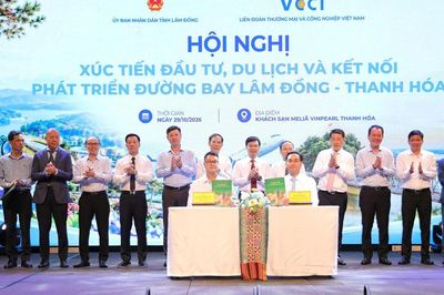 Xúc tiến đầu tư, du lịch và kết nối đường bay Lâm Đồng - Thanh Hóa