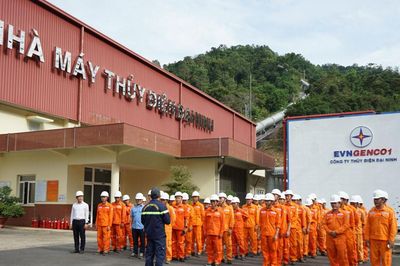 Công ty Thủy điện Đại Ninh tuyên truyền, huấn luyện, thực tập PCCC-CNCH năm 2026