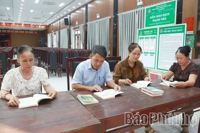 Lan tỏa văn hóa đọc ở Hội Thịnh