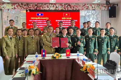 Củng cố hữu nghị, giữ vững an ninh tuyến biên giới Việt-Lào