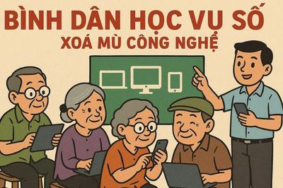 Gia Lai đôn đốc hoàn thành chỉ tiêu phong trào 'Bình dân học vụ số'