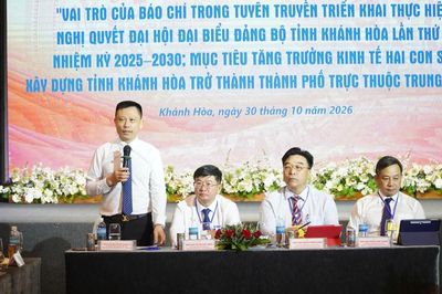 Báo chí cùng Khánh Hòa hiện thực mục tiêu trở thành thành phố trực thuộc Trung ương