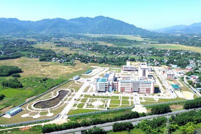 Toàn cảnh bệnh viện gần 1.800 tỷ đồng ở Tuyên Quang trước ngày về đích