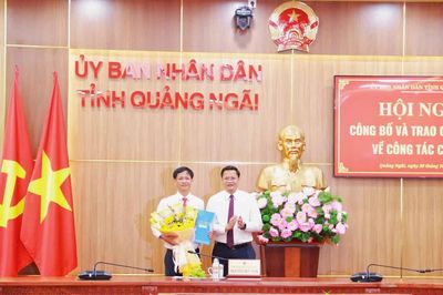 Ông Phạm Nhật Vũ làm Quyền Giám đốc Trung tâm phát triển quỹ đất tỉnh Quảng Ngãi