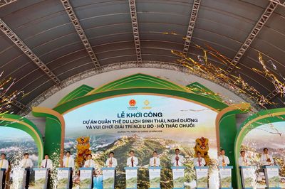 Quảng Trị: Khởi công Dự án Quần thể du lịch sinh thái, nghỉ dưỡng U Bò - Hồ Thác Chuối