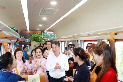 Khai trương chuyến tàu Di sản kết nối Hà Nội - Thái Nguyên