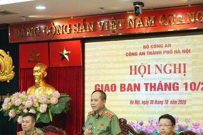 Công an thành phố Hà Nội quyết liệt triển khai nhiệm vụ, phấn đấu hoàn thành tiến độ các chỉ tiêu công tác năm 2026
