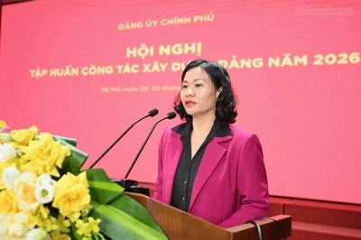 Hội nghị tập huấn nghiệp vụ công tác xây dựng Đảng năm 2026