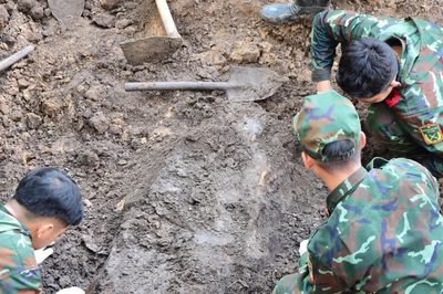 Phát hiện, quy tập 872 hài cốt liệt sĩ tại khu vực Công viên Lê Thị Riêng
