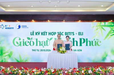 Biti's và ELI ký kết hợp tác, mở rộng hành trình hạnh phúc từ doanh nghiệp đến trường học