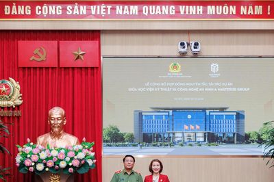 Masterise Group đồng hành cùng Học viện Kỹ thuật và Công nghệ an ninh, góp sức phát triển nguồn nhân lực tinh nhuệ cho đất nước