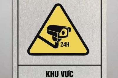 Lắp camera nơi công cộng không cảnh báo có thể bị phạt 20 triệu đồng