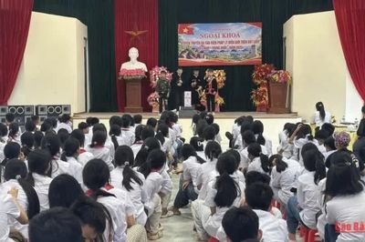 550 giáo viên và học sinh Bảo Lạc nâng cao trách nhiệm trong bảo vệ chủ quyền lãnh thổ