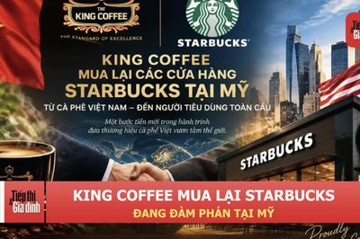 King Coffee đàm phán mua lại cửa hàng Starbucks tại Mỹ