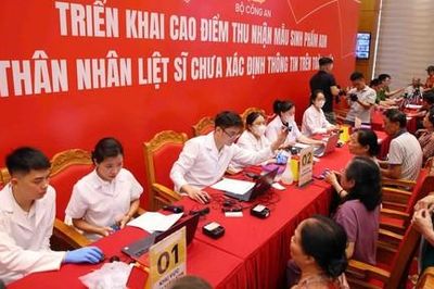 Công an TPHCM chuẩn bị thu nhận mẫu ADN của hơn 5.500 thân nhân liệt sĩ