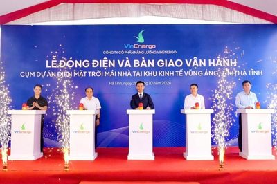 VinEnergo vận hành 22 MWp điện mặt trời và 45 MWh pin lưu trữ tại Hà Tĩnh