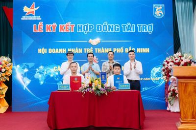 Hội doanh nhân trẻ Bắc Ninh tài trợ 150 tỷ cho bóng đá