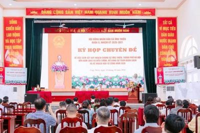 Ứng Thiên thông qua Quy hoạch chung đến năm 2045