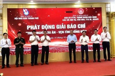 Báo và Phát thanh, Truyền hình Bắc Ninh gặp mặt cộng tác viên và phát động Giải báo chí 'Trọn nghĩa tri ân - Vẹn tình đồng đội'