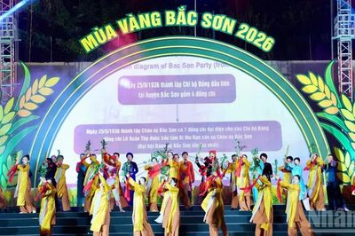 Khai mạc Lễ hội Mùa vàng Bắc Sơn năm 2026