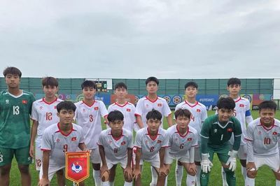 U15 Việt Nam bị Malaysia, Thái Lan bỏ xa ở World Cup