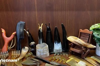 Làng nghề lược sừng Thụy Ứng chuyển mình trong thời đại số