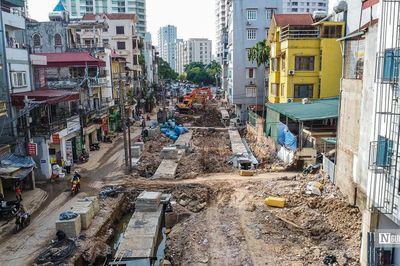 Hà Nội: Diện mạo đoạn đường 'đau khổ' sau khi giải phóng mặt bằng
