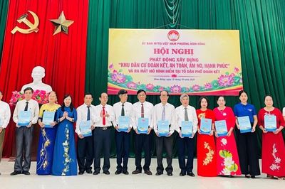 Phường Hàm Rồng phát động xây dựng khu dân cư “Đoàn kết, an toàn, ấm no, hạnh phúc”