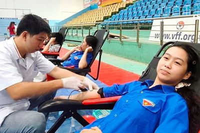 Gần 170 người tham gia Ngày hội hiến máu tình nguyện