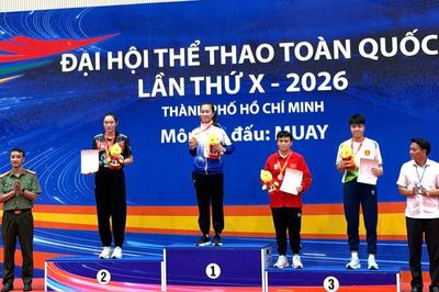 Đoàn thể thao Lạng Sơn giành 3 huy chương đầu tiên tại Đại hội Thể thao toàn quốc