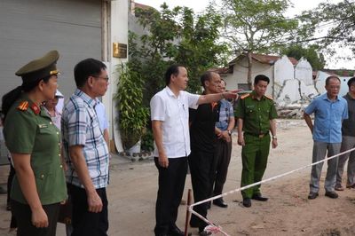 Kiểm tra tình hình đo đạc kiểm đếm dự án đường Lý Thái Tổ kéo dài và khu dân cư, tái định cư thành phố (cũ)