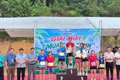 Gần 100 vận động viên tranh tài tại Giải chạy “Mùa Cốm xanh” Phúc Khánh 2026