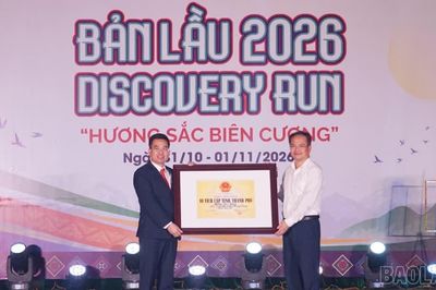 355 vận động viên tham gia Giải chạy “Bản Lầu Discovery Run – Hương sắc biên cương”