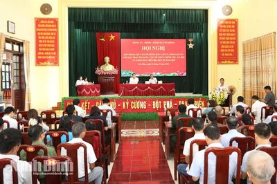 Xã Yên Đồng tổ chức đối thoại giữa người đứng đầu cấp ủy, chính quyền với MTTQ, các tổ chức chính trị - xã hội và nhân dân