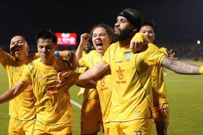 V-League: Sông Lam Nghệ An hòa kịch tính CLB Công an Hà Nội