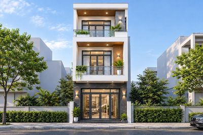 Chi phí xây nhà ống 3 tầng 40m² hết bao nhiêu?