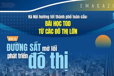 Bài 2: Đường sắt mở lối phát triển đô thị