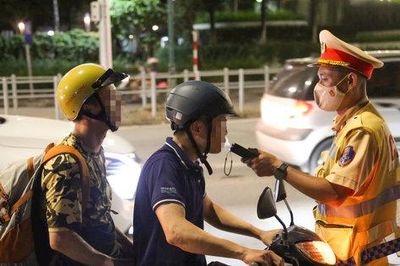 Hà Nội: Xử lý nghiêm vi phạm nồng độ cồn trong đêm