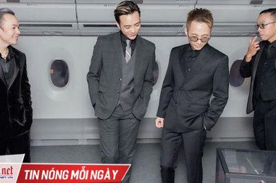 Việt Anh, Quỳnh Nga, Touliver và dàn Rapper họp báo trên phi cơ