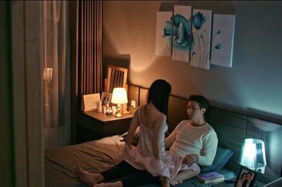 Cảnh nóng táo bạo trong phim mới của Quỳnh Kool, MC Đan Lê