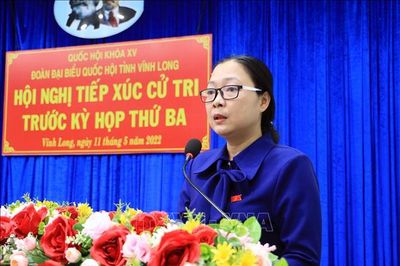Tiếp xúc cử tri trước Kỳ họp thứ 3, Quốc hội khóa XV