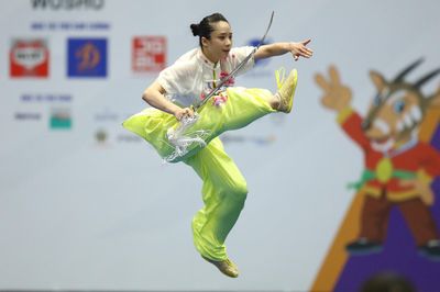 Ngày thi đấu cảm xúc của wushu Việt Nam