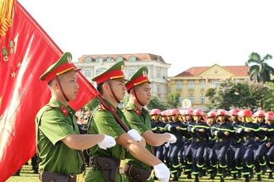 Khai mạc Hội thi điều lệnh, bắn súng, võ thuật CAND - Bảng thi số 4