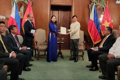Phó Chủ tịch nước Võ Thị Ánh Xuân hội kiến Tổng thống Philippines, tiếp xúc với lãnh đạo một số nước