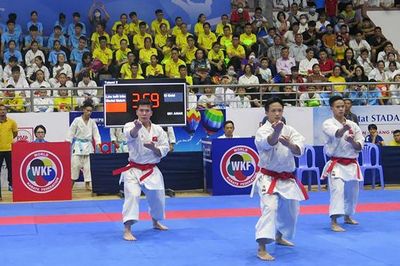 Gần 850 vận động viên tham gia Giải vô địch các Câu lạc bộ karate quốc gia