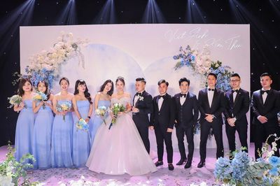 Quang Hà, Việt Anh làm phù rể cho bạn thân