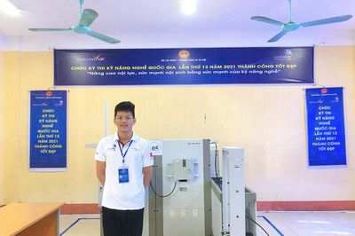Nam sinh người Sán Dìu vươn lên từ học kỹ năng nghề